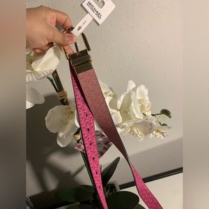 Reversible belt Michael Kors size L fuchsia